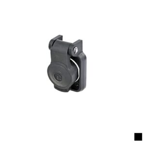 Neutrik Sealing cap spring loaded NSSC-1, black