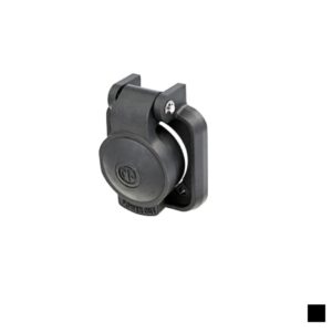 Neutrik Sealing cap spring loaded NSSC-2, black