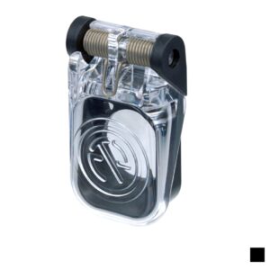Neutrik Sealing cap spring loaded SCCD-W , black, transparent
