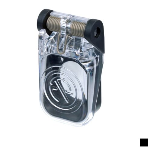 Neutrik Sealing cap spring loaded SCCD-W , black, transparent ...
