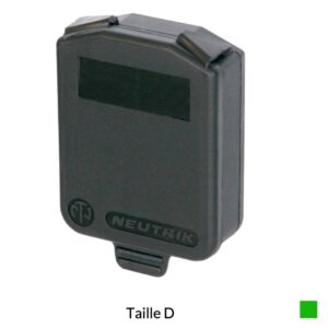 Neutrik Capuchon d'étanchéité SCDX-5 Taille D, vert