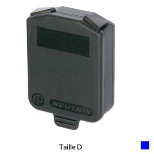 Neutrik Capuchon d'étanchéité SCDX-6 Taille D, bleu