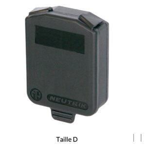 Neutrik Capuchon d'étanchéité SCDX-9 Taille D, blanc