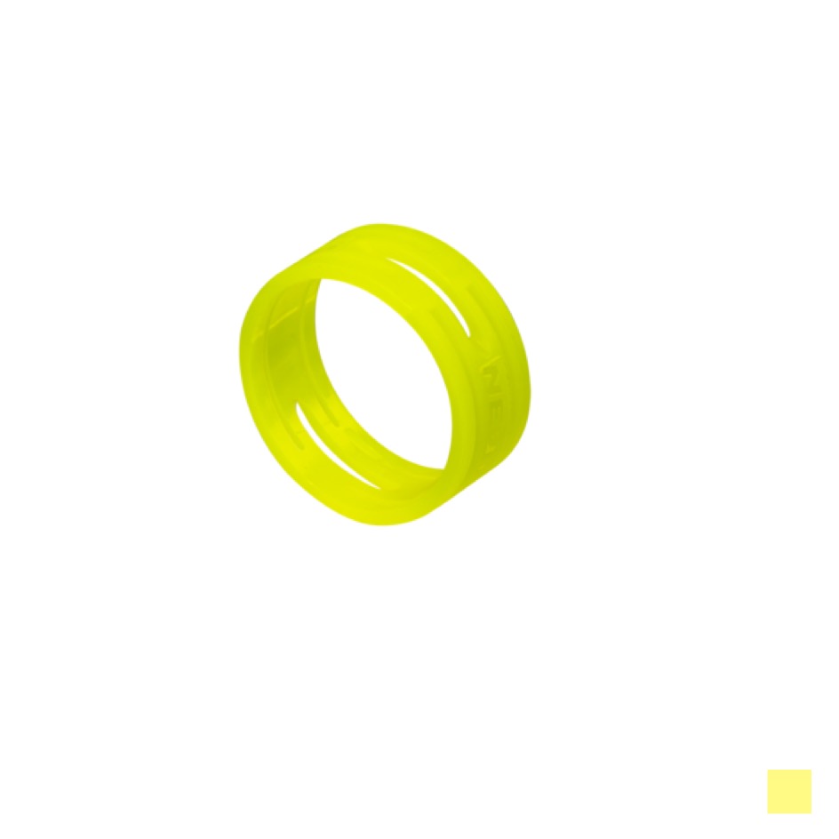 Neutrik Anneau de marquage XXR-4 NEON, néonjaune