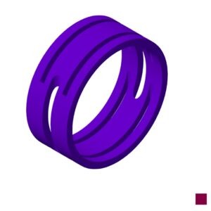 Neutrik Marking ring XXR-7, violet