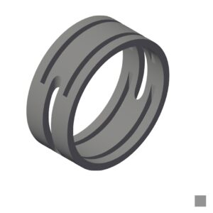 Neutrik Anneau de marquage XXR-8, gris