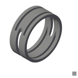 Neutrik Marking ring XXR-8, grey