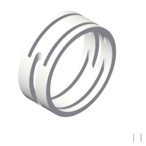 Neutrik Anneau de marquage XXR-9, blanc