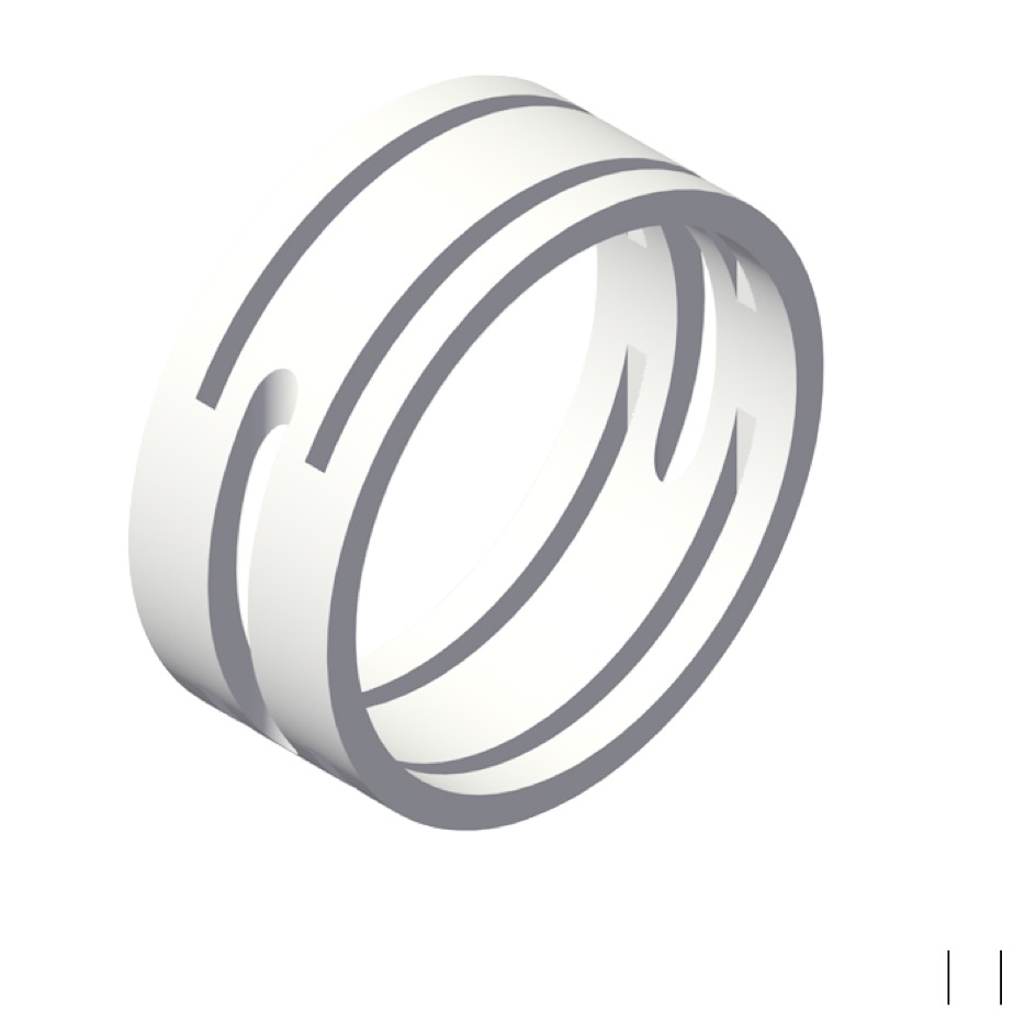 Neutrik Anneau de marquage XXR-9, blanc