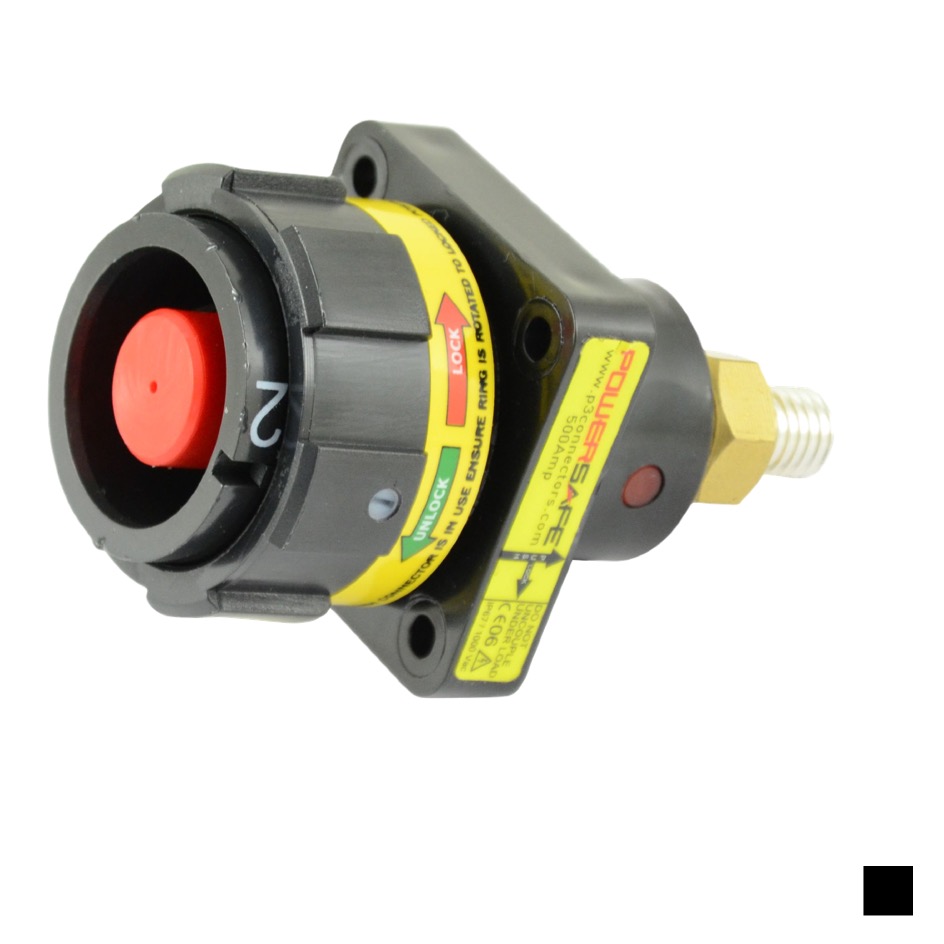 P3Connectors Prise de chassis PowerSAFE 400A ROTA L2, Contact à vis 1x25-150, noir
Demandez une offre