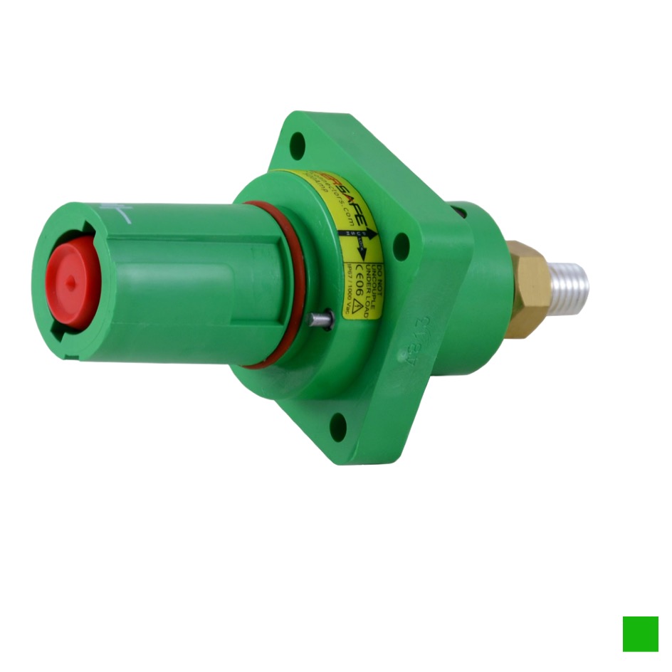 P3Connectors Plug Panel PowerSAFE 400A PE, Screw contact 1x25-150, green
Please request a quote