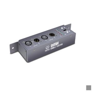 Palmer MCT DMX XLR3 & XLR5 cable tester, grey