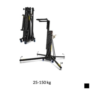 VMB TL-A150 Telescopic lift Line-Array, 25-150kg, black, H max. 5.3m