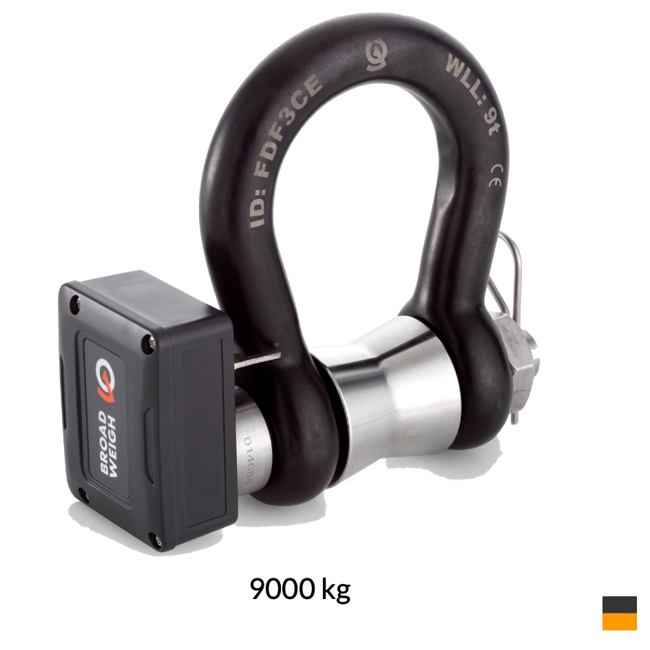 Broadweigh Wireless Load Shakle 02x AA Battery, 9000kg, 1:5, blackorange
Target price. Please request a quote.