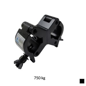 CJS SWIVEL COUPLER 360°, Pipe Ø 48 - 51mm, 750kg, black