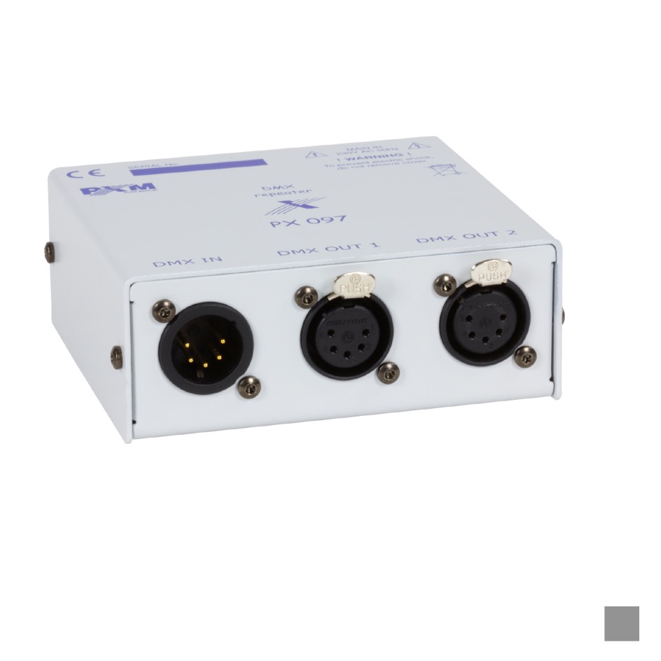 PXM PX097-5 Splitter DMX 1 » 2, XLR5, gris