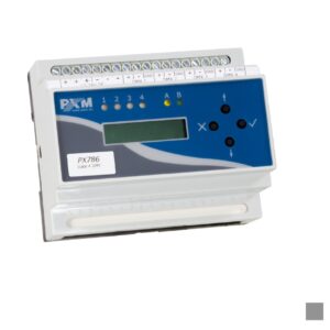 PXM PX786 Networknode artNET, sACN »« 04 DMX for DIN rail mounting, grey