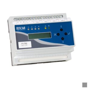 PXM PX786 Node réseau artNET, sACN »« 04 DMX pour montage sur rail DIN, gris
