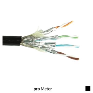 Proplex Netzwerkkabel CAT5e ULTRA S/FTP pro Meter, schwarz
Richtpreis. Bitte Angebot anfragen.