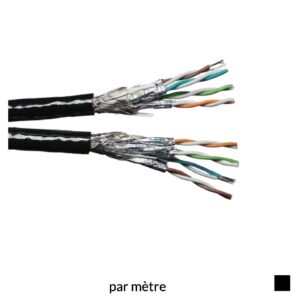 Proplex Câble Ethernet DUAL CAT5e ULTRA S/FTP par mètre, noir
Prix indicatif. Veuillez demander une offre.