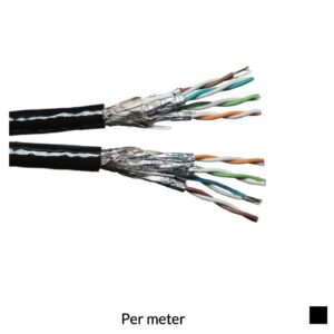Proplex Ethernetcable DUAL CAT5e ULTRA S/FTP Per meter, black
Target price. Please request a quote.