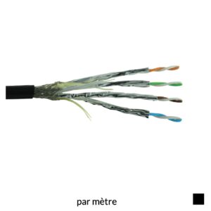 Proplex Câble Ethernet CAT6 S/FTP par mètre, noir
Prix indicatif. Veuillez demander une offre.