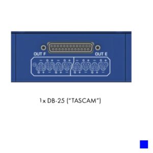 Proplex CodeCommander OUTPUT PLATE DB25, bleu
Prix indicatif. Veuillez demander une offre.