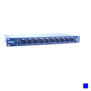 Proplex RDM OPTO-SPLITTER 2»10 XLR5 Rack Mount, bleu
Prix indicatif. Veuillez demander une offre.
