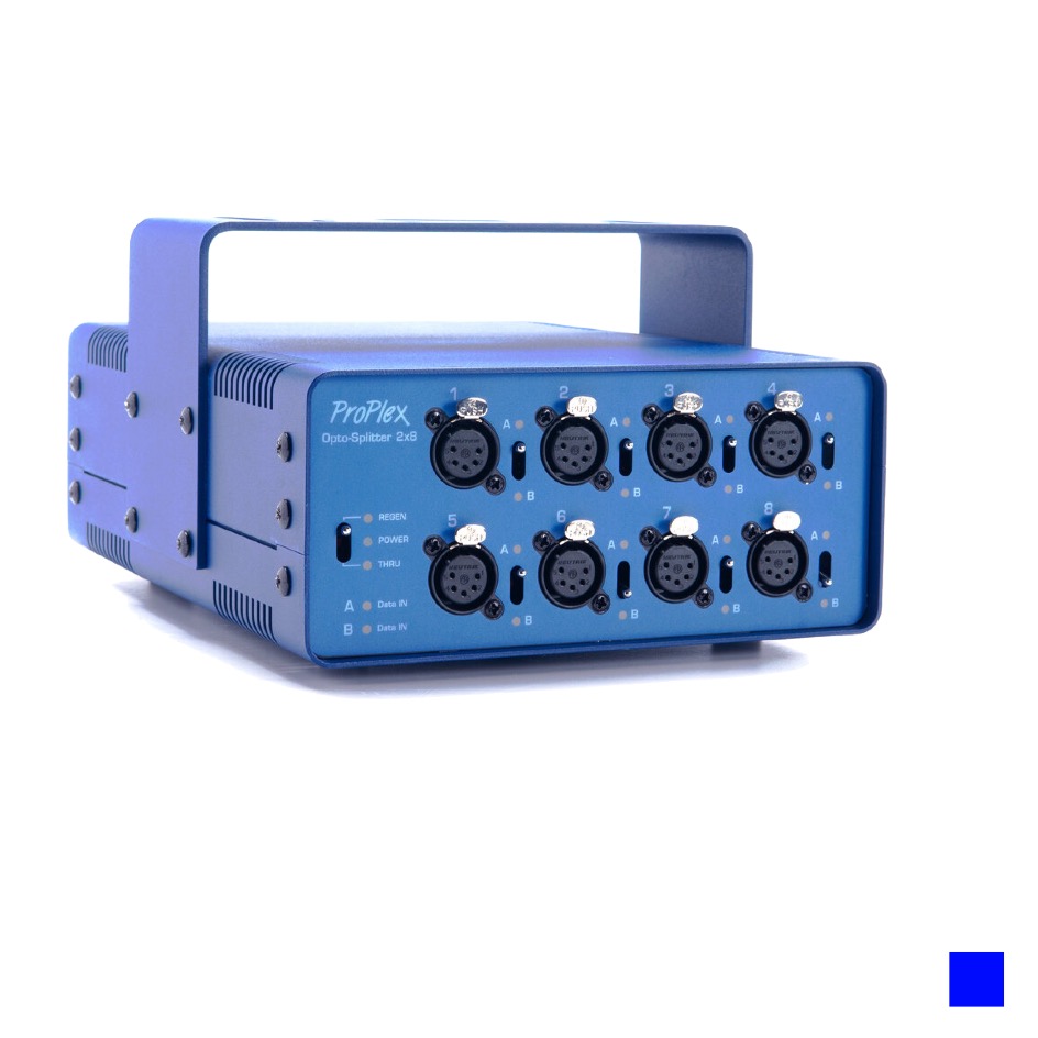 Proplex DMX OPTO-SPLITTER 2»8 PortableMount, bleu
Prix indicatif. Veuillez demander une offre.