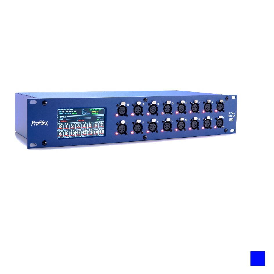 Proplex IQ TWO 1616 2x16-Way, bleu
Prix indicatif. Veuillez demander une offre.