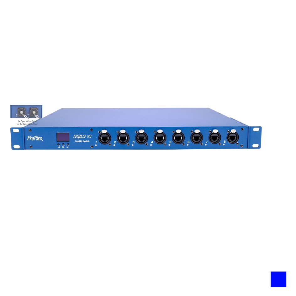 Proplex Simple GBS 10-port SWITCH 2opticalCON QUAD POE, bleu
Prix indicatif. Veuillez demander une offre.