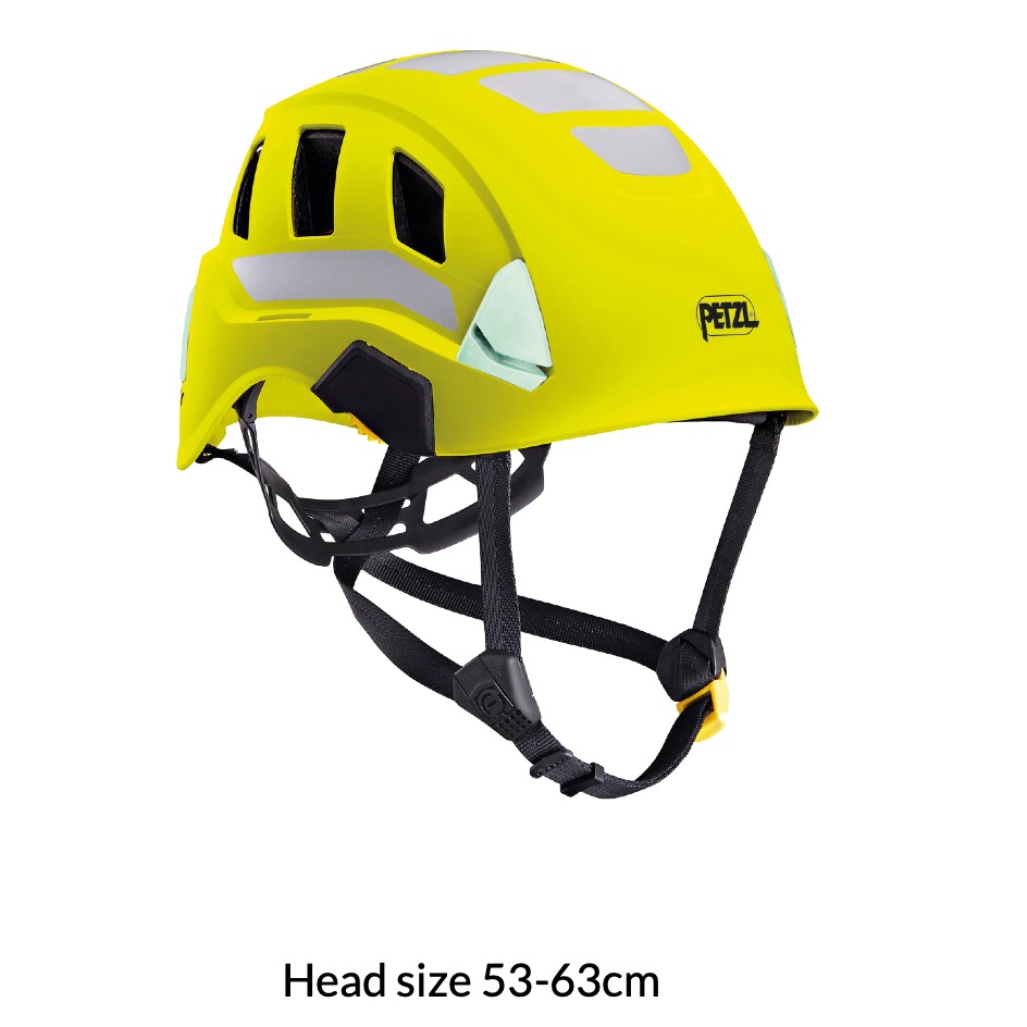 Petzl STRATO VENT HI-VIZ Head size 53-63cm