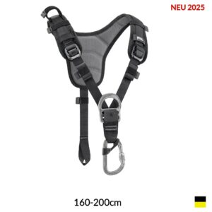 Petzl TOP 160-200cm - schwarzgelb, 160-200cm