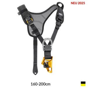 Petzl TOP CROLL® 160-200cm, schwarzgelb