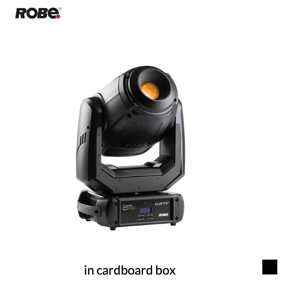 Robe Robin CUETE, 6700K in cardboard box, black