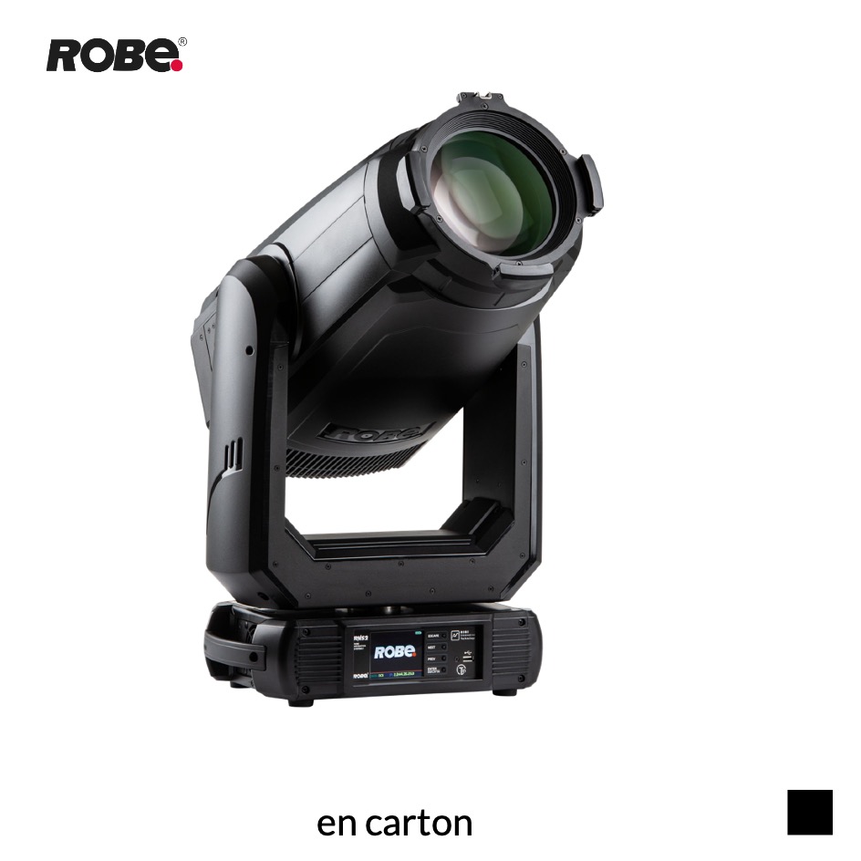 Robe Robin TX1 PosiProfile CRMX™, RGBAL, 3000K en carton, noir
