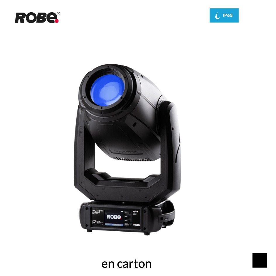 Robe Robin iPAINTE SPOT CRMX™ EP, 6700K en carton, noir