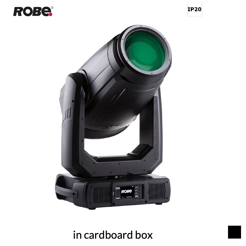 Robe Robin FORTE CRMX™ EP in cardboard box, black