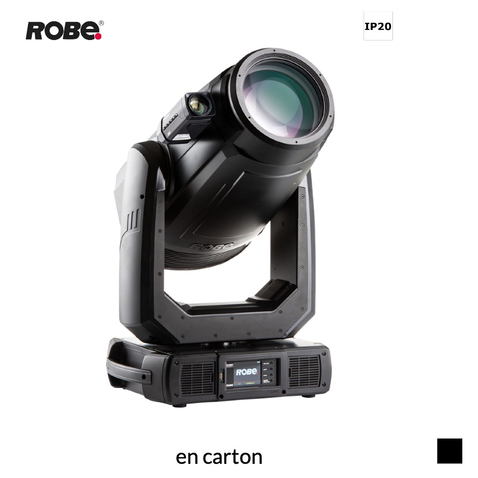 Robe Robin FORTE FS EP en carton, noir