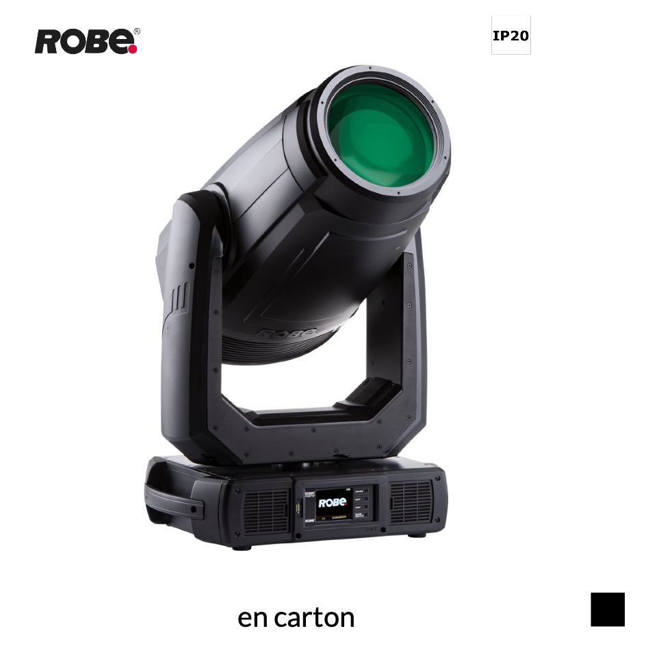 Robe Robin FORTE HCF EP en carton, noir
