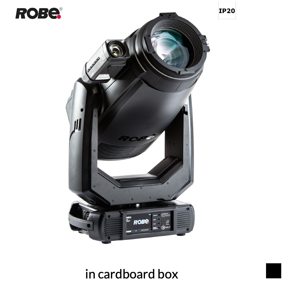 Robe Robin T1 Profile FS CRMX™, RGBAL, 2700K-8000K in cardboard box, black