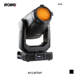 Robe Robin T2 Fresnel CRMX™ EP, RGBAL, 2700K-8000K en carton, noir