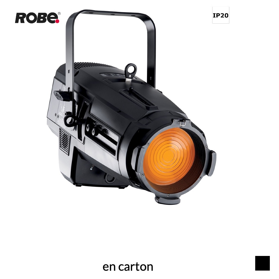 Robe Robin T11 Fresnel, RGBAL, 2700K-8000K en carton, noir