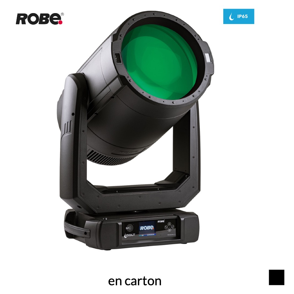 Robe Robin iBOLT CRMX™ EP, 10000K en carton, noir
