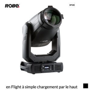 Robe Robin T2 Profile EP, RGBAL, 2700K-8000K en Flight à simple chargement par le haut, noir