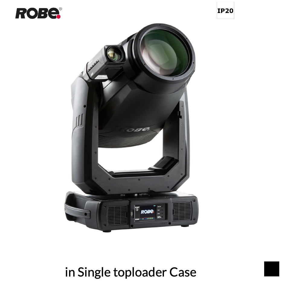 Robe Robin T2 Profile FS EP, RGBAL, 2700K-8000K in Single toploader Case, black