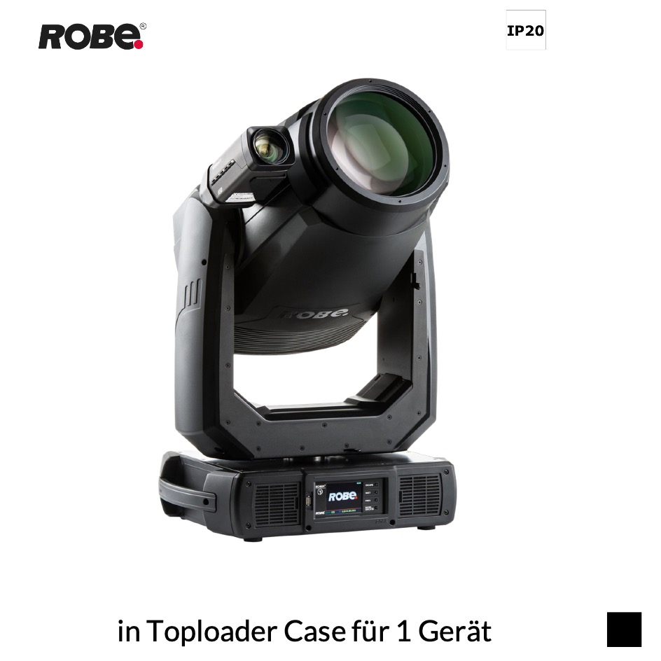 Robe Robin T2 Profile FS EP, RGBAL, 2700K-8000K in Toploader Case für 1 Gerät, schwarz