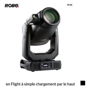 Robe Robin T2 Profile FS CRMX™ EP, RGBAL, 2700K-8000K en Flight à simple chargement par le haut, noir