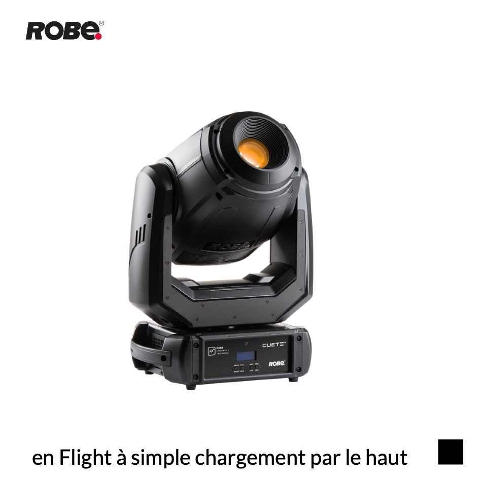 Robe Robin CUETE, 6700K en Flight à simple chargement par le haut, noir