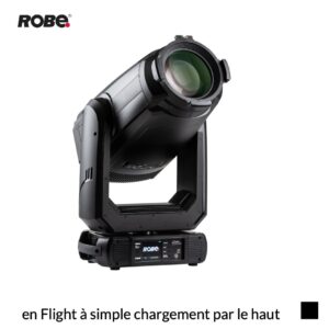 Robe Robin TX1 PosiProfile CRMX™ w/Gobo Module, RGBAL, 3000K en Flight à simple chargement par le haut, noir